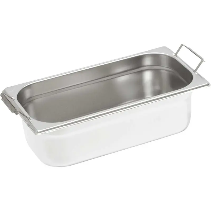 Stalgast Gastronormbehälter GN 1/4 (200 mm), mit Fallgriffen, Serie Basic von Stalgast