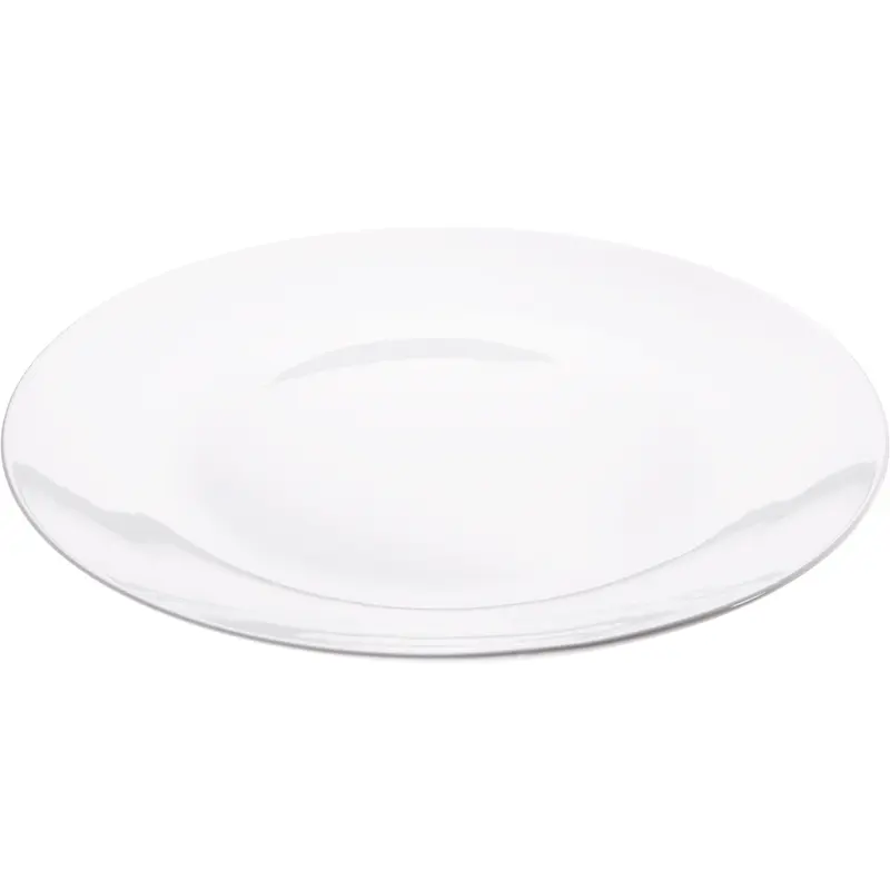 Stalgast Großer Coup-Teller, flach, Hotelporzellan, Serie Isabell, Stalgast, Ø 410 mm