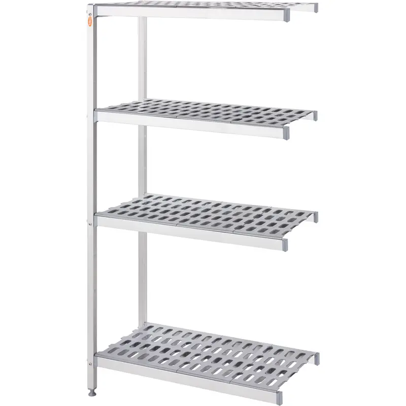 Stalgast Lagerregal aus Aluminium mit 2 Beinen 1469x560x1680 mm (BxTxH)