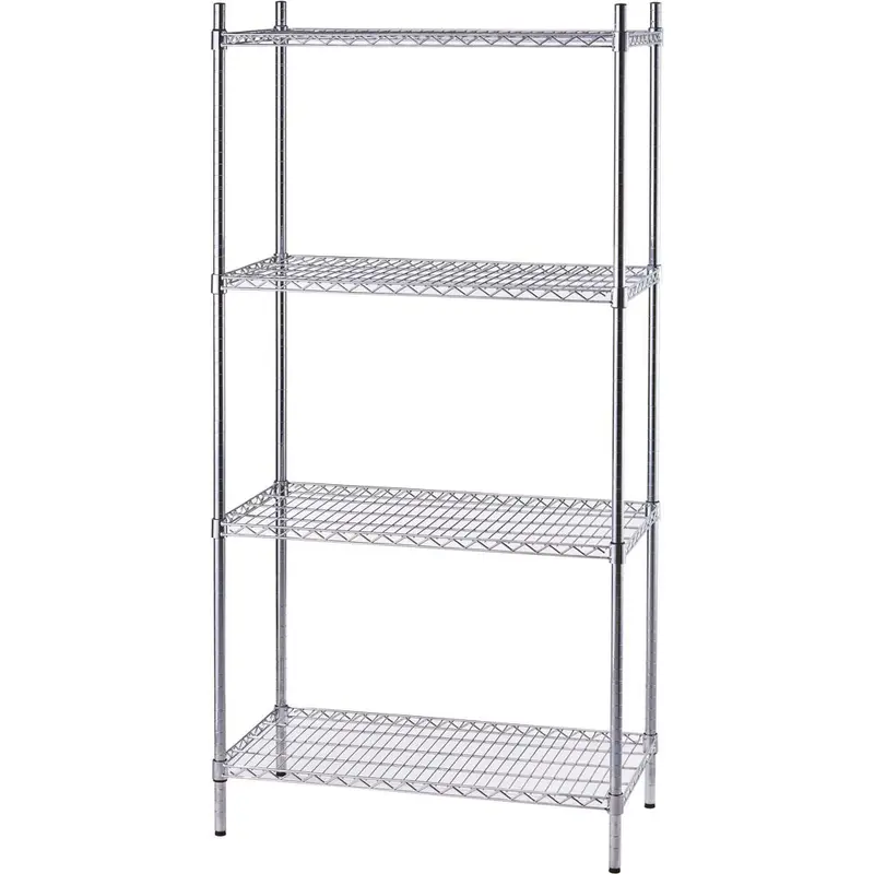 Stalgast Lagerregal aus Chromstahl 610x610x1800 mm (BxTxH)