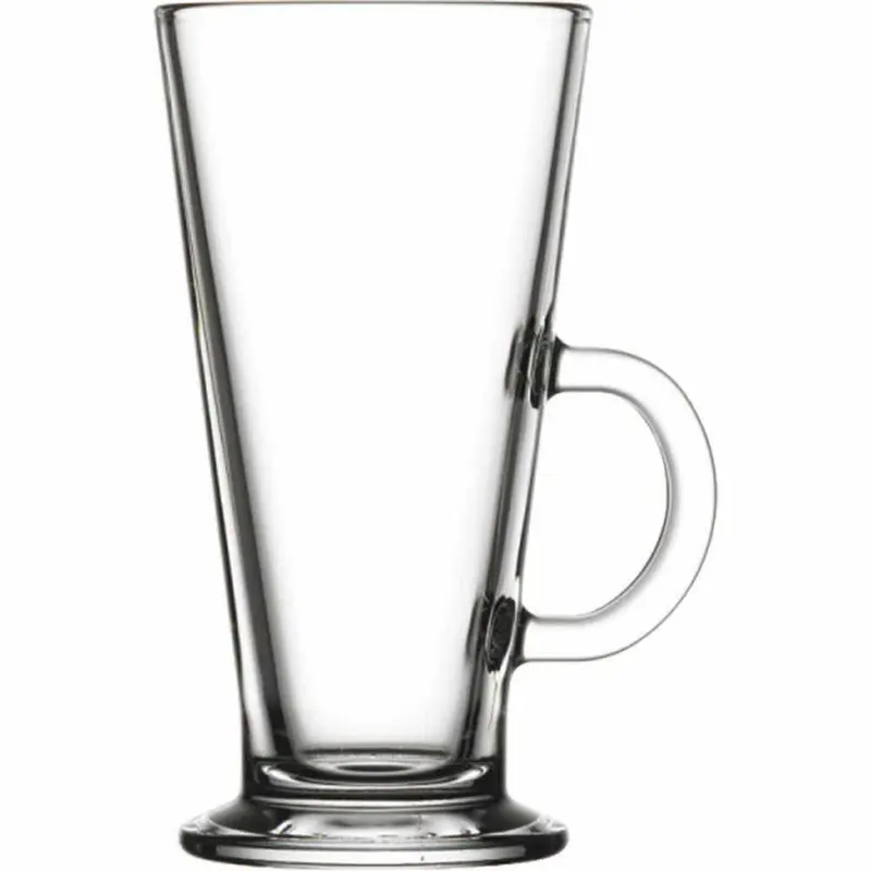Stalgast Latte Macchiato-Glas mit Henkel, Serie Colombian, 0,26 Liter