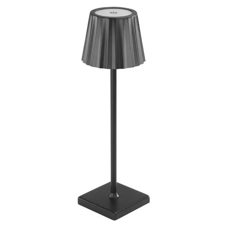 Stalgast LED-Tischleuchte kabellos mit Touch-Bedienung, dimmbar, schwarz, H. 375 mm