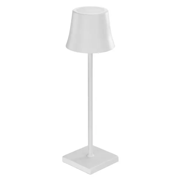 Stalgast LED-Tischleuchte kabellos mit Touch-Bedienung, dimmbar, weiß, H. 375 mm