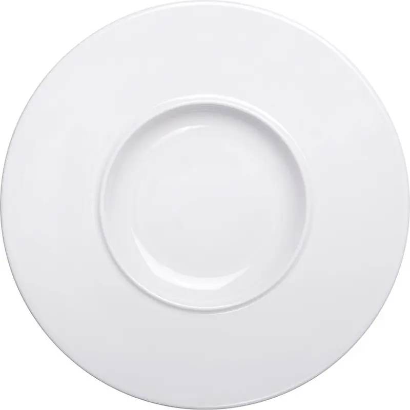 Stalgast Pasta-/Dessertteller, flach, Serie Muza, weiß, Ø 300 mm, 6 Stück