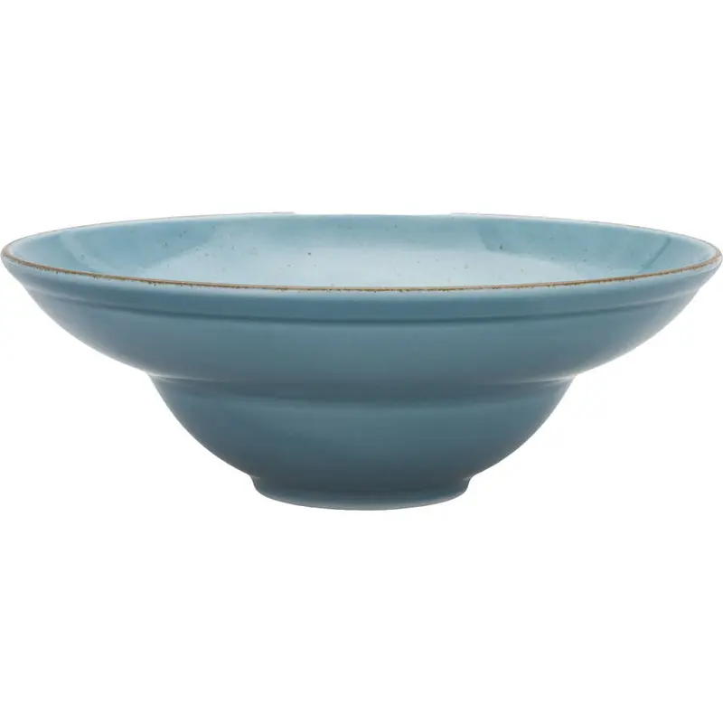 Stalgast Pastateller, Serie Kaszub, türkis, braun gesprenkelt, Ø 260 mm, 6 Stück