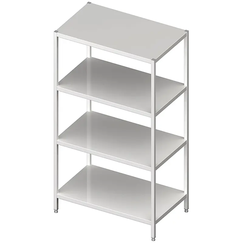Stalgast Regal mit glatten Böden, 800x700x1800 mm, Selbstmontage