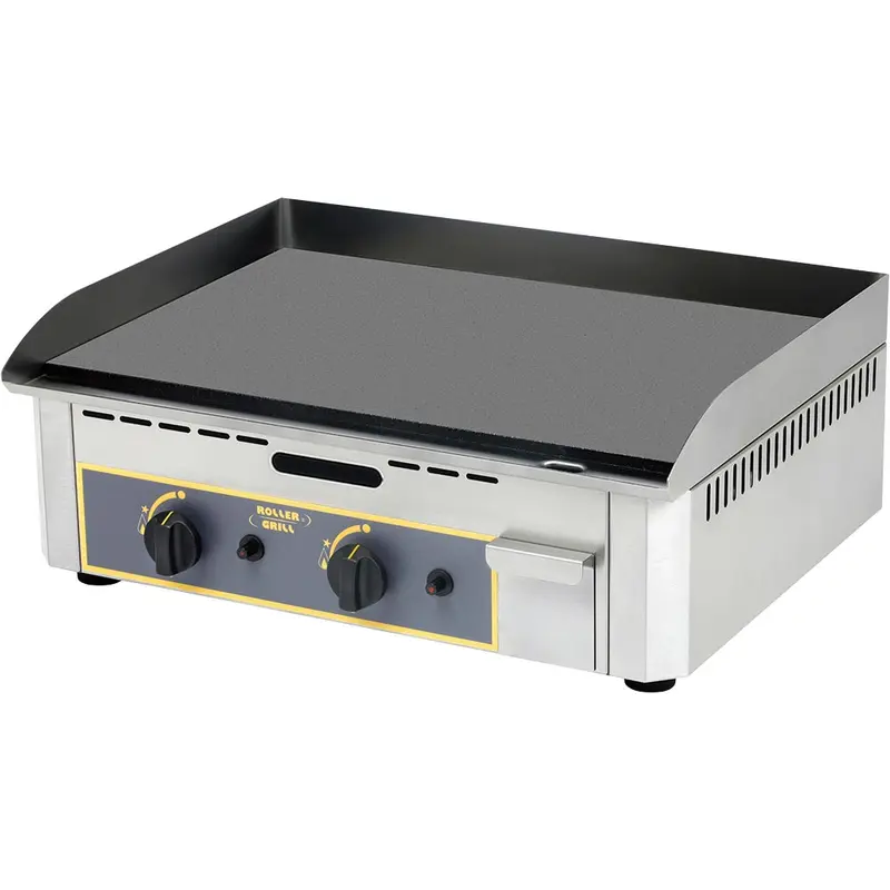 Stalgast ROLLER GRILL Gas-Griddleplatte mit zwei Heizzonen
