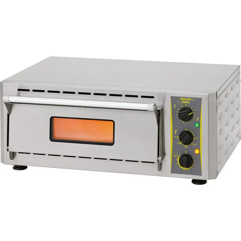 Stalgast ROLLER GRILL Pizzaofen mit einer Kammer, 3 kW, 670 x 580 x 270 mm (BxTxH)