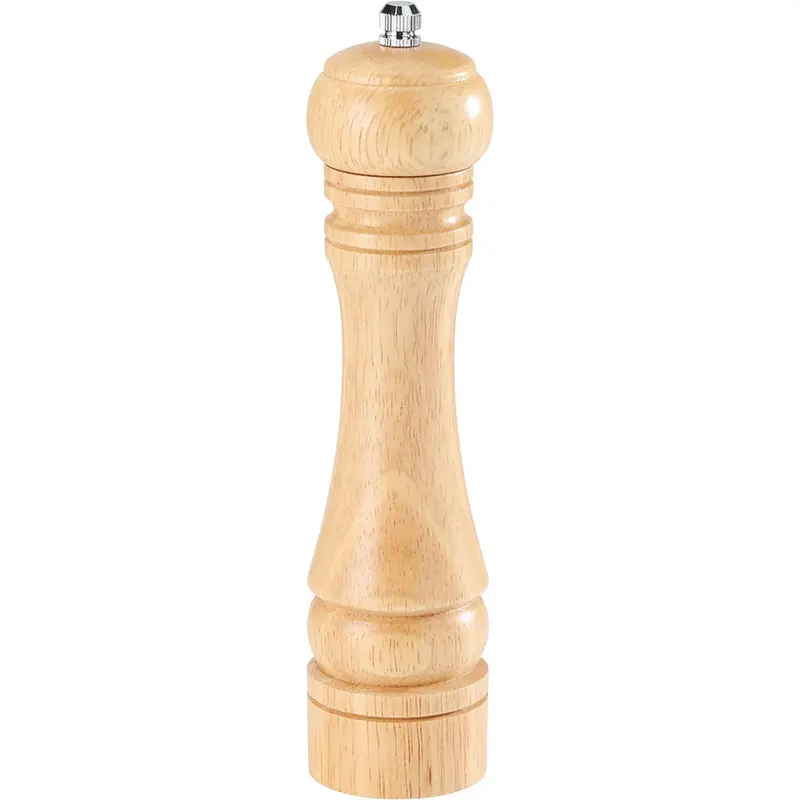 Stalgast Salzmühle, Holz, Keramikmahlwerk, H. 213 mm