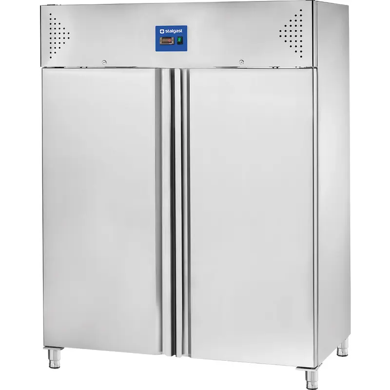 Stalgast Starline Doppeltür-Tiefkühlschrank, Edelstahl, GN 2/1, 1480x830x2010 mm (BxTxH), 0,44 kW