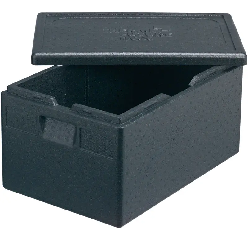 Stalgast Thermobox Toplader, Bäckereinorm 600 x 400 mm, Nutzinhalt 80 Liter, schwarz