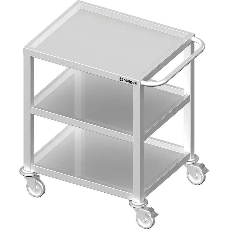 Stalgast Transportwagen mit drei Böden, 1000x600 mm, verschweißt