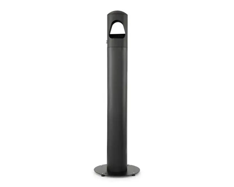 Standaschenbecher, schwarz, 108 cm