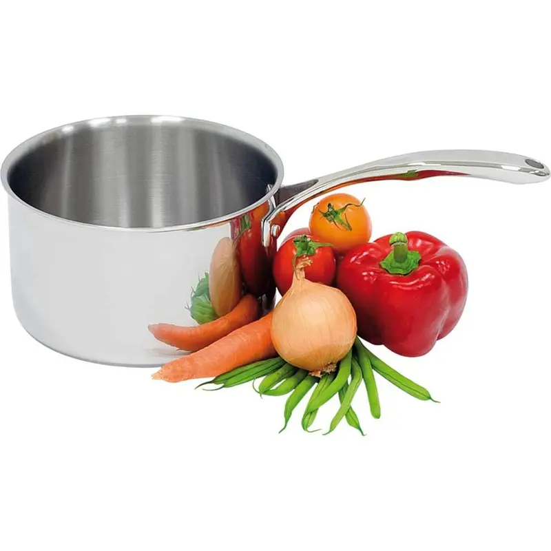 Stielkasserolle ohne Deckel, Ø 200 mm, Höhe 120 mm, 3,8 Liter