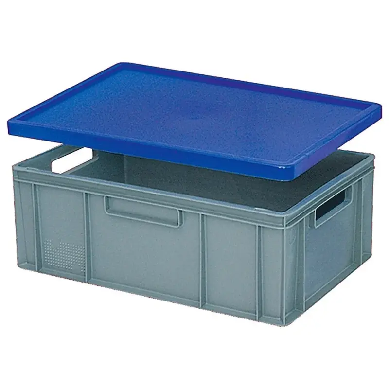 Stülpdeckel für Euro-Stapelbehälter -  blau