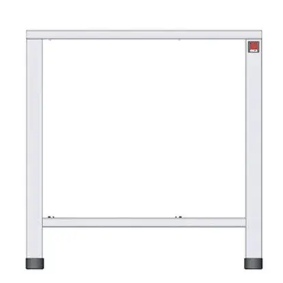 Tecnoeka Edelstahl-Untergestell Evolution Next EKT 411, für EKF 311, EKF 364, EKF 411 und EKF 464