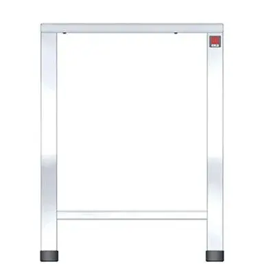 Tecnoeka Edelstahl-Untergestell Evolution Next EKT 423, für EKF 423, EKF 443 und EKF 523