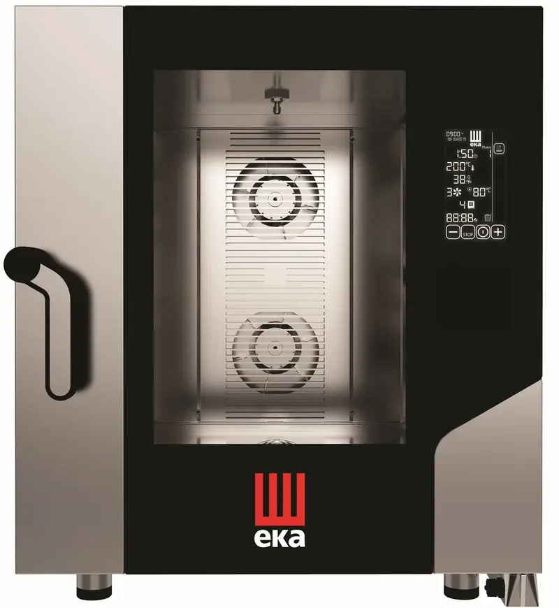 Tecnoeka Kombidämpfer Millennial Black Mask MKF 711 BM, 7 x GN 1/1