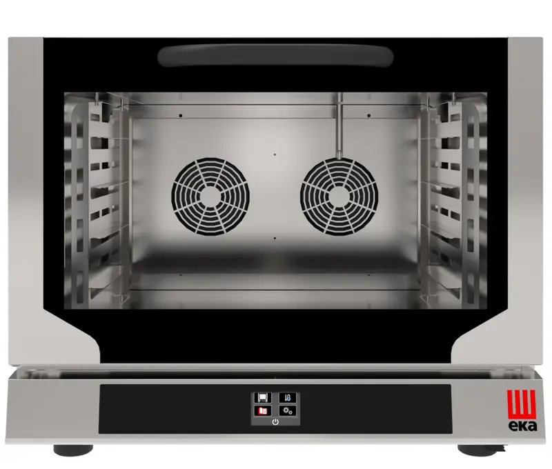 Tecnoeka Umluft-Konvektionsofen Evolution Next EKF 464 N T UD, 4 x 600x400 mm, Direktdampf, Touch-Steuerung