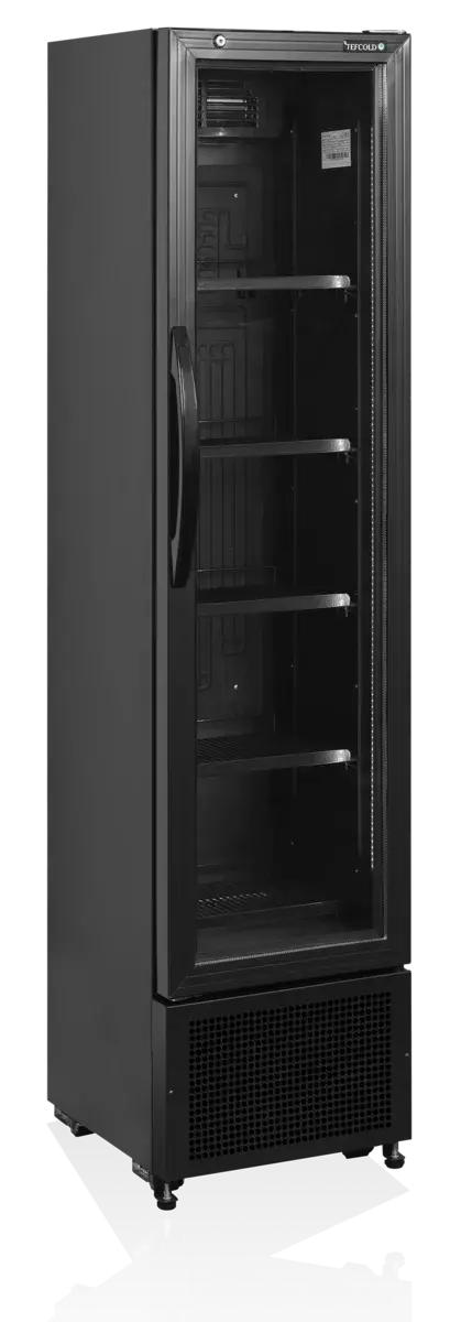 Tefcold Flaschenkühlschrank FS176H Black