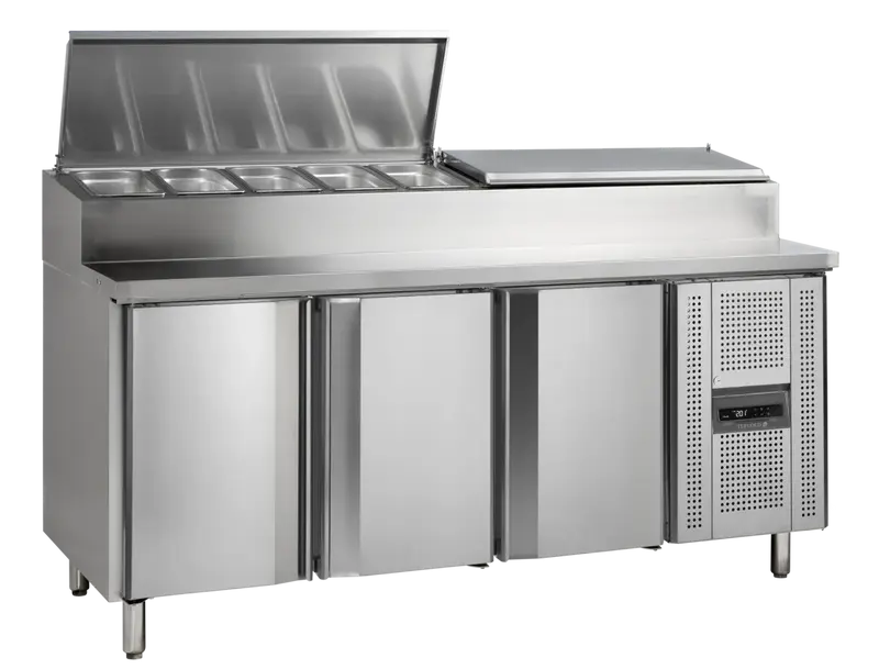 Tefcold Sandwich-Zubereitungstheke SS7300, GN 1/1