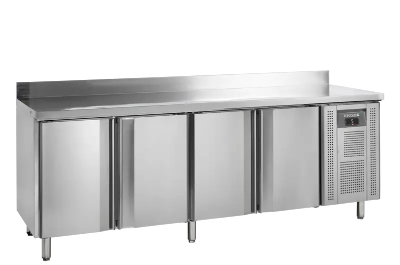 Tefcold Thekenkühlschrank  CK7410X1SP, GN1/1, mit Aufkantung