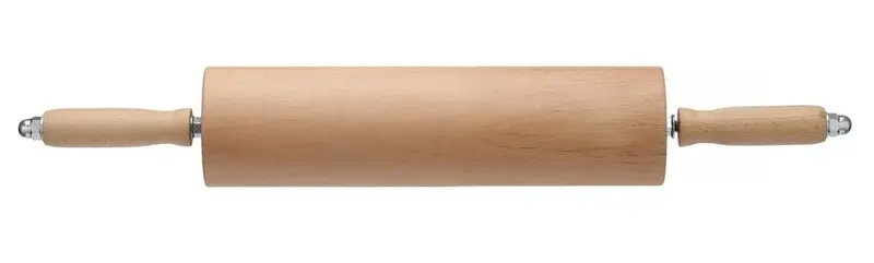 Teigrolle Holz, mit Kugellager, 7,5x39,5x60,5, 1,6kg