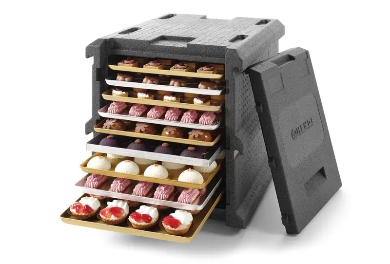 Thermobox 9x 600x400mm, HENDI, Profi Line, 128L, 540x700x(H)640mm