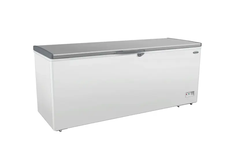 Tiefkühltruhe - Edelstahl - 650 L