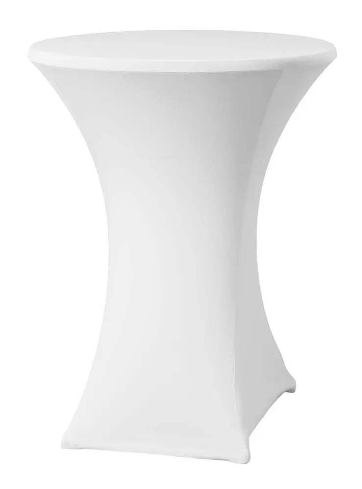 Tischdecke, rund, HENDI, Kitchen Line, 811047, 810958, Weiß, ⌀850x(H)1150mm