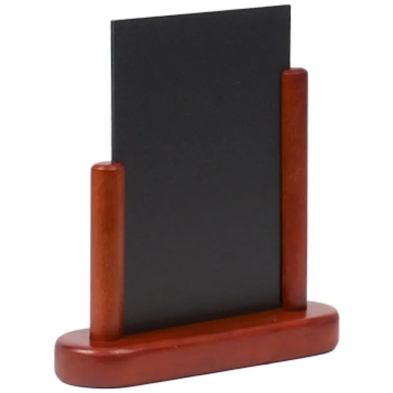 Tischtafel 10x15 cm, mahagoni