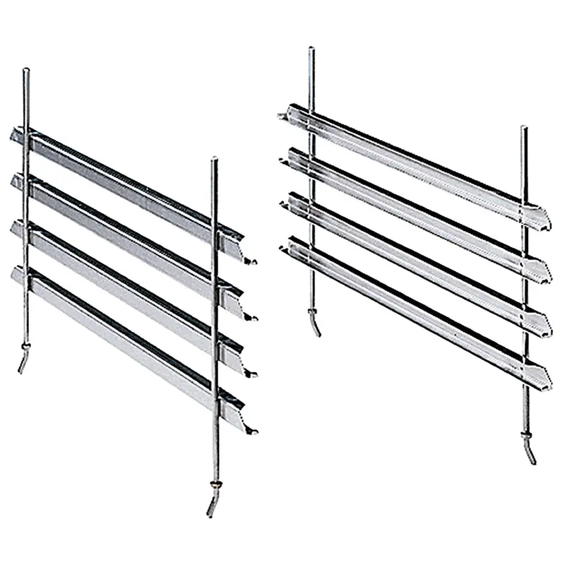 Virtus Blecheinschübe-Set GN 2/1 für 6 Roste