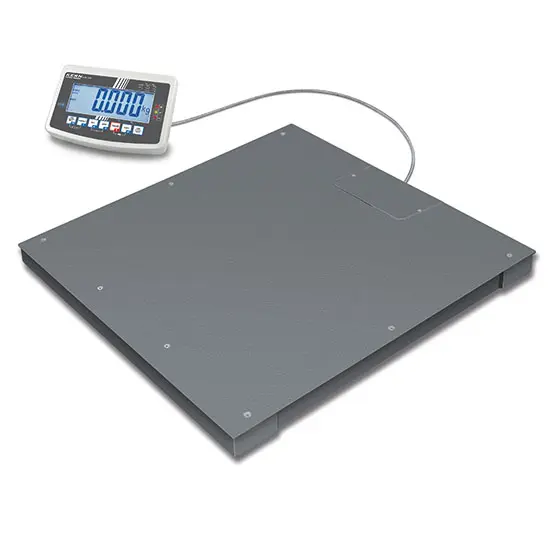 Virtus Bodenwaage, Wägebereich maximal 1500 kg, Ablesbarkeit 500 g