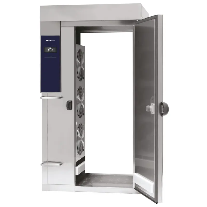 Virtus Durchschubschockfroster für Zentralkühlung 20x GN 2/1, +90°/-18°C
