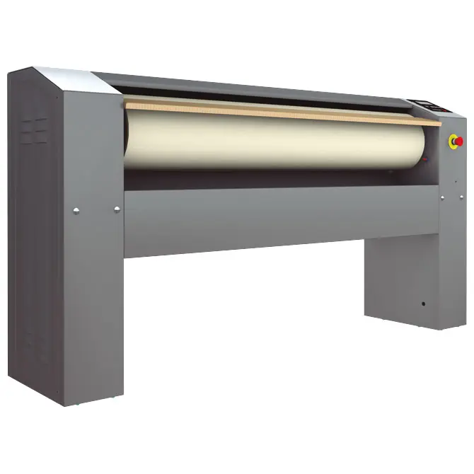 Virtus Elektro-Muldenmangel, Walze ø 250x1400 mm aus Nomex, 30 kg/h
