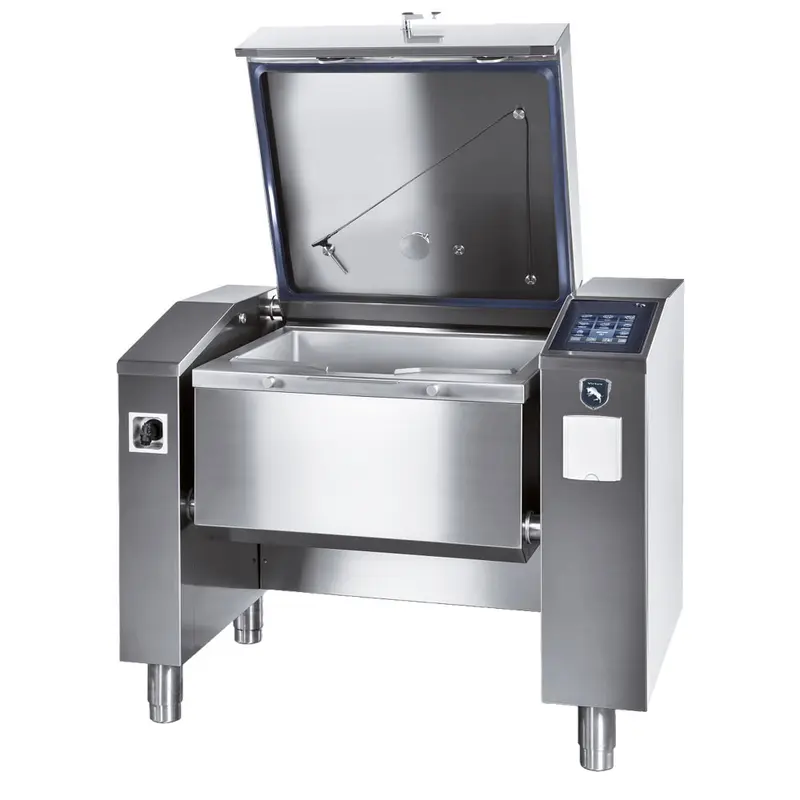 Virtus Elektro-Multifunktionsgerät 100 Liter (2x GN 1/1) mit automatischer Kippfunktion - Druckversion