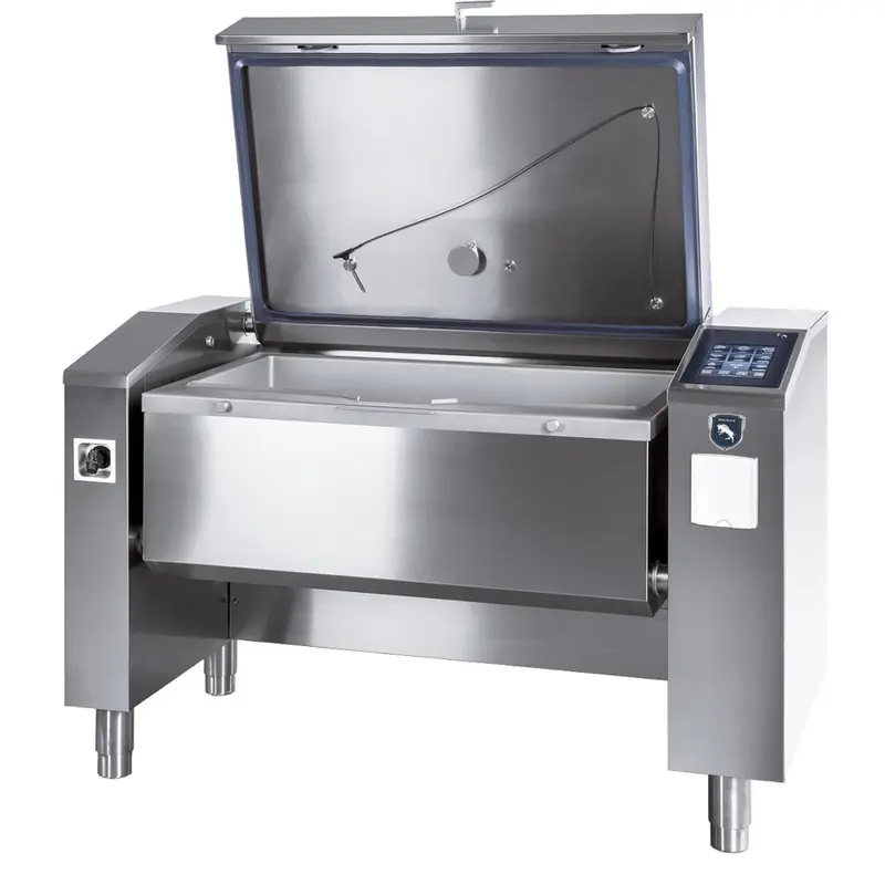 Virtus Elektro-Multifunktionsgerät 150 Liter (3x GN 1/1) mit automatischer Kippfunktion