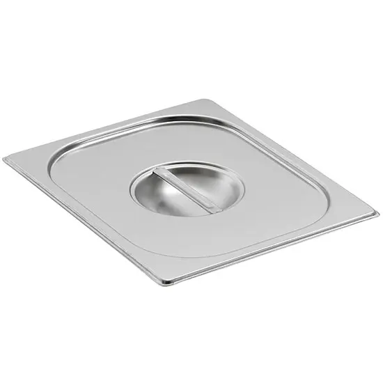 Virtus GN Deckel in Edelstahl, GN 2/3