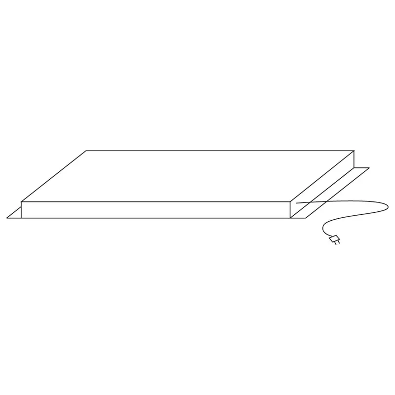 Virtus Heizelement für Unterbauten B=400 mm