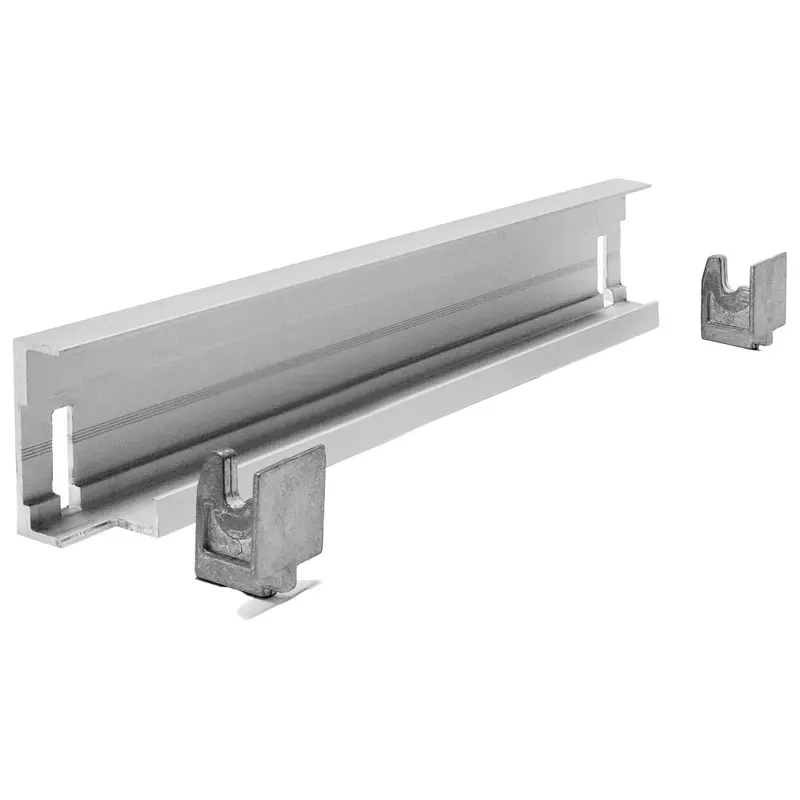 Virtus Regalleiter für Aluminiumregal, T=370 mm, H=250mm