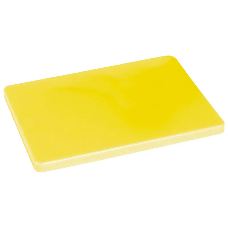 Virtus Schneidebrett gelb für Geflügel, 450x300 mm