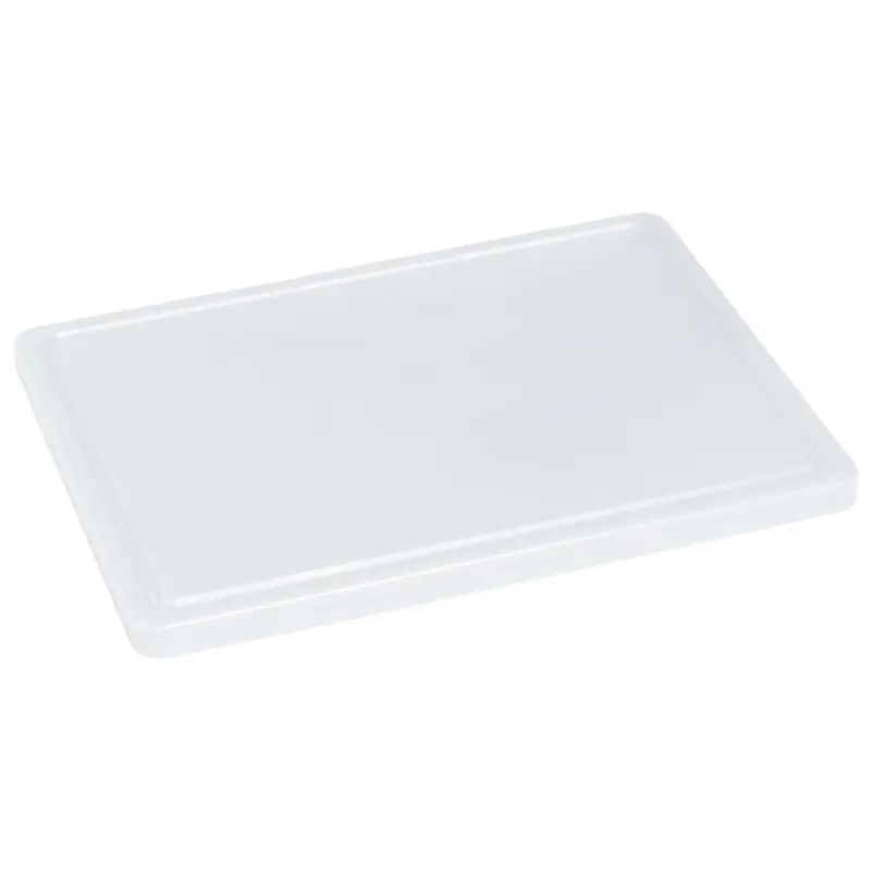 Virtus Schneidebrett weiß für Käse, 450x300 mm