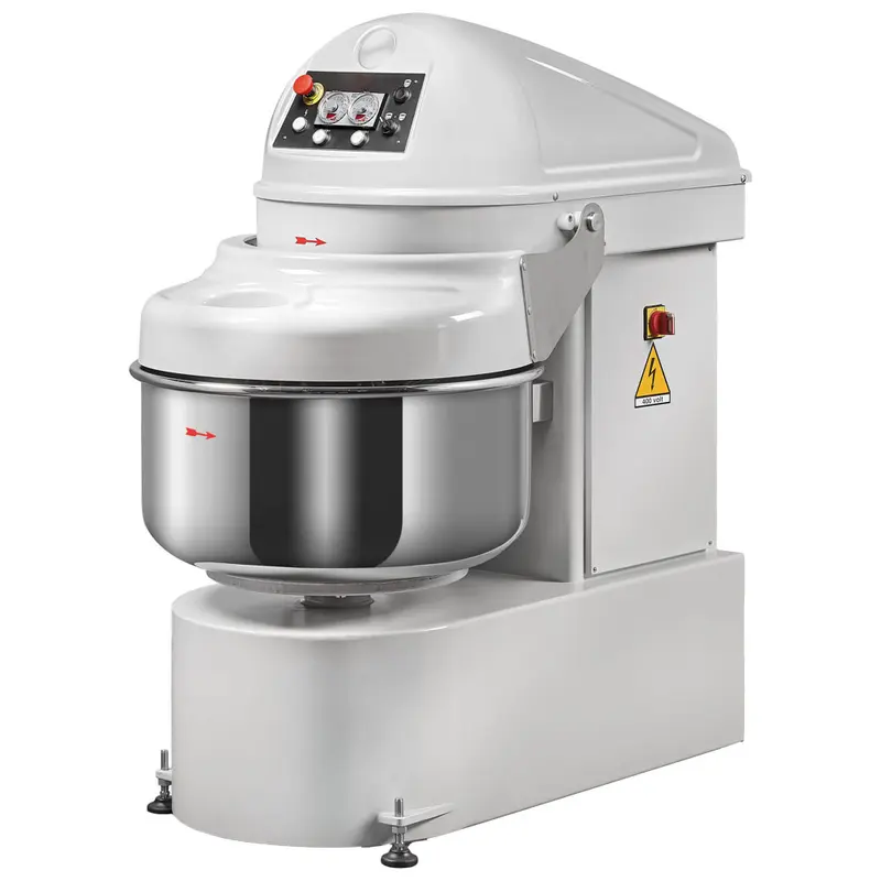 Virtus Spiralteigkneter 160 kg/280 Liter, 2 Geschwindigkeiten (Knethaken), mit Timer und Kesselumkehrung