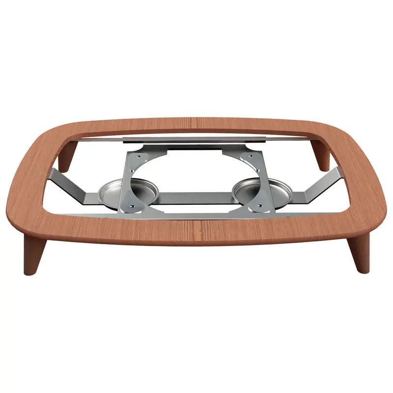 Virtus Ständer für Chafing Dish GN 1/1 (Holzoptik)