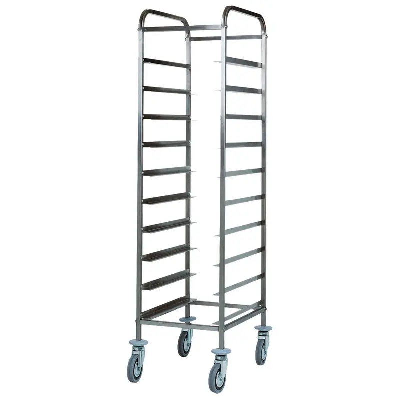 Virtus Transportwagen für GN Bleche, 10x GN 1/1, H=120 mm