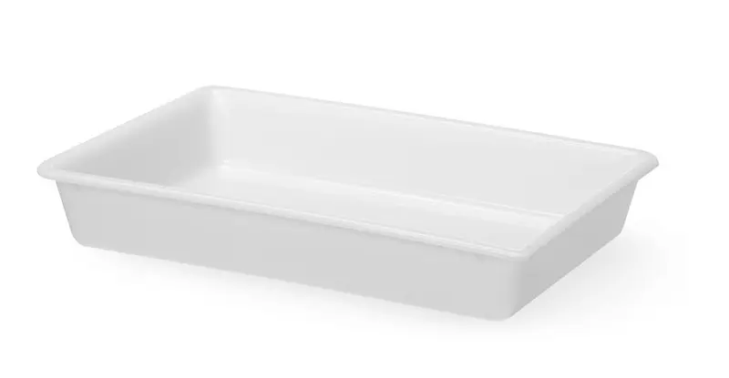 Vorbereitungsschale, HENDI, 8L, Weiß, 480x330x(H)80mm