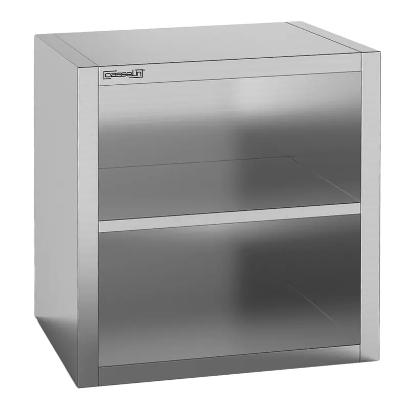 Wandhängeschrank Edelstahl offen 1000 mm