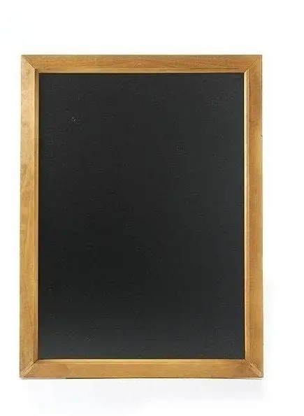 Wandtafel / Kreidetafel mit Holzrahmen, 400 x 600 mm
